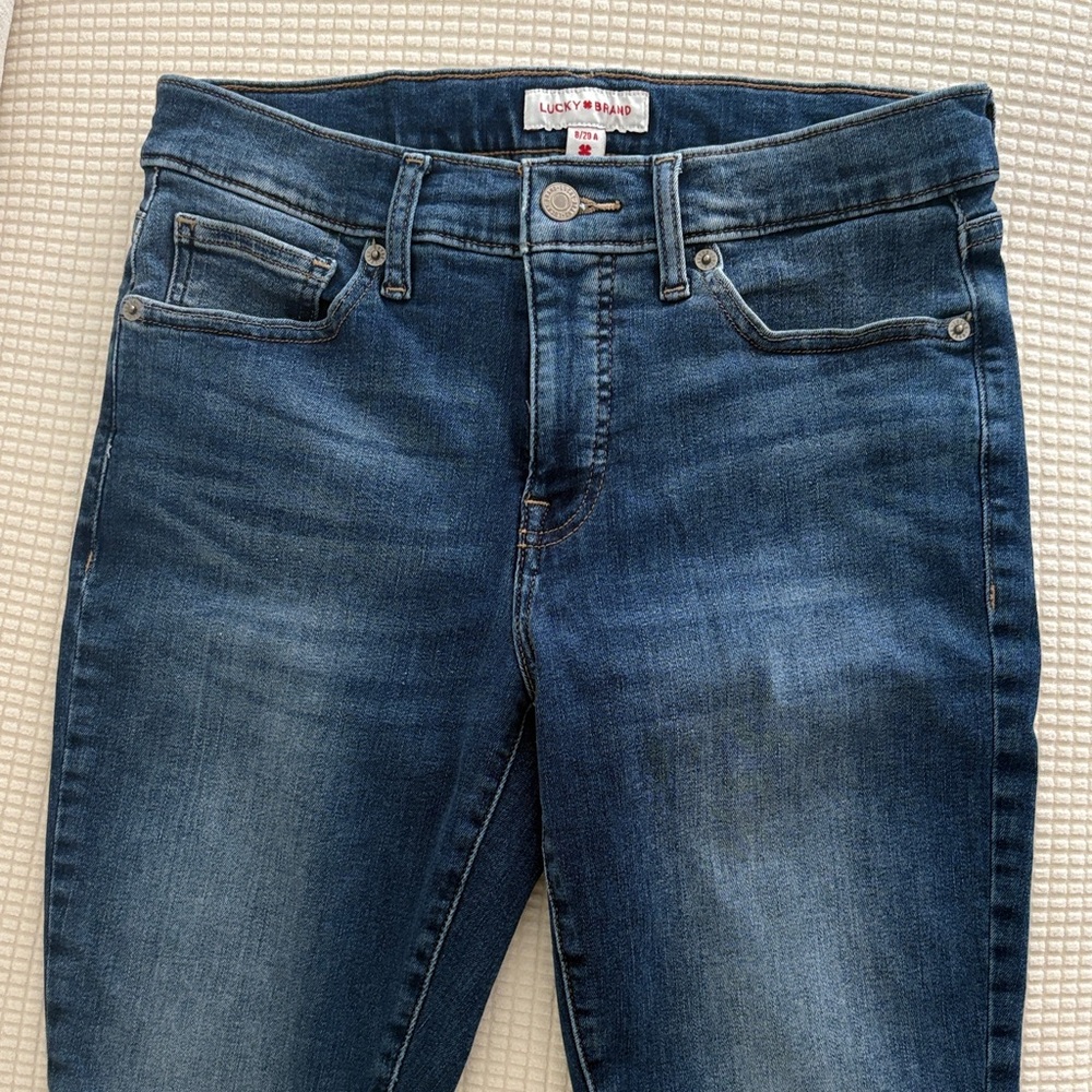 Lucky Brand Women's Dark Blue Skinny Jeans